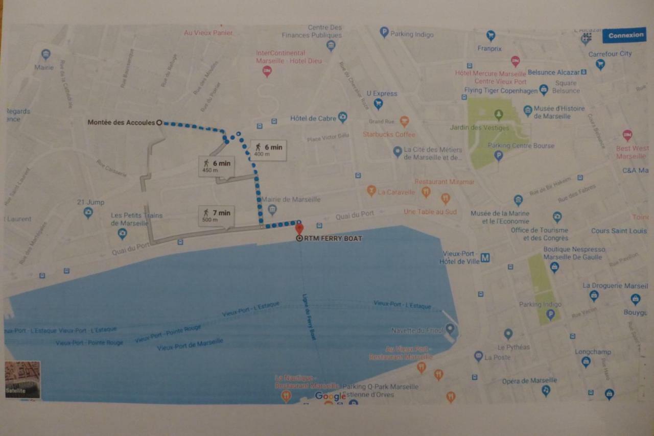 Beau T2 Historique-Panier/Vieux Port-60M2 Avec Vue Apartman Marseille Kültér fotó